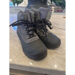 Sorel Boots Men Grey Suede Thinsulate 10 Buxton Waterproof Snow Winter